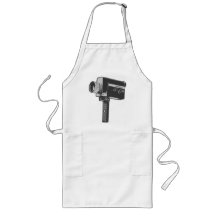 Retro Movie Camera Apron