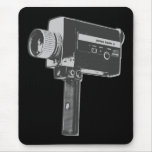 Retro Movie Camera mousepads
