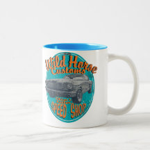 Retro muscle cars coffee mugs