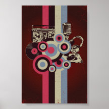 Retro Music Poster