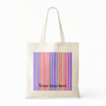 Retro neon green pink mauve violet stripes bags