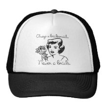 Retro Never a Bride Hat