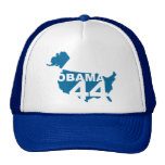 Retro Obama 44 Trucker Hat