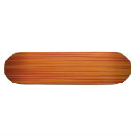 Retro Orange Line Texture skateboards