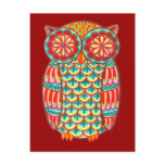 Retro Owl Postcards