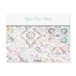 retro paisley postcards