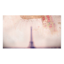 Retro Paris Business Card