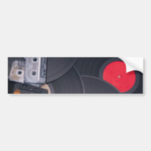Retro Party Bumper Stickers