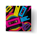 Retro Party Design Buttons