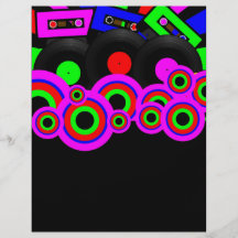 Retro Party Design Personalized Flyer