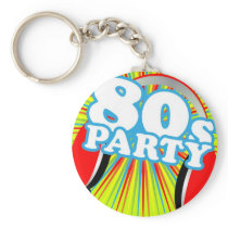Retro Party Keychains