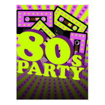 Retro Party Post Cards