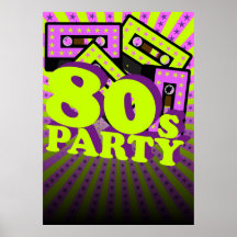 Retro Party Print