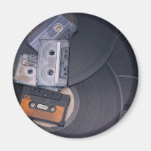 Retro Party Refrigerator Magnets