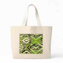 Retro Pattern Tote Bags