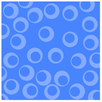 Retro pattern. Circle design in blue. Photo Sculptures