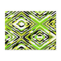 Retro Pattern Post Cards