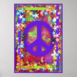 Retro Peace Poster V posters