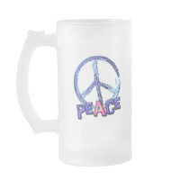 RETRO PEACE SIGN MUGS