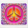 RETRO PEACE SIGN ORNAMENT