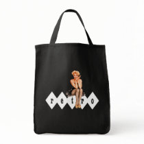 Retro Pin Up Canvas Bags