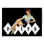 Retro Pin Up cards