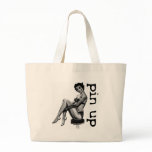 Retro pin up gifts! canvas bags