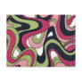 RETRO PINK GREEN  & BLACK POSTCARDS
