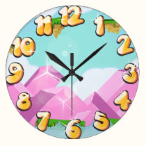 Retro Platform Game wall clocks