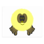 Retro Pom Pom Pal Postcard