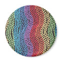 RETRO POP BEAD MAGNET