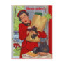 Retro Postcard Busy Lady Appointment Reminder PC