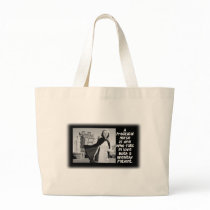 RETRO PRACTICAL  NURSE - HUMOR -  LPN CANVAS BAGS