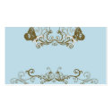 Retro Profile Card business cards