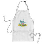Retro Pug Lounge aprons