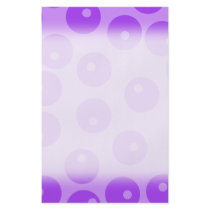 Retro Purple Circles Pattern. Custom Flyer