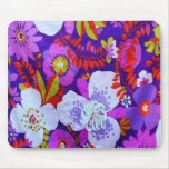 Retro Purple Mouse Pads