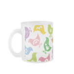 Retro Rainbow Chicks Fun Custom Gift Mug