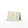 Retro Rainbow Chicks Fun Party Custom Note Card