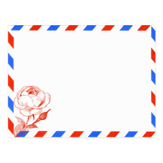 Airmail Postcard Templates