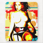 Retro Redhead - Vintage Retro mousepads