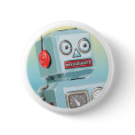 Retro Robot Button