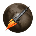 Retro Rocket Photo Sculpture photo sculptures