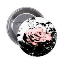 Retro Rose Buttons