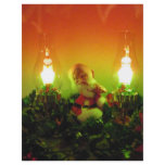 Retro Santa and Bubble Lights flyers