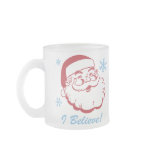 Retro Santa Believe mugs