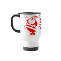 Retro Santa Coffee Mug