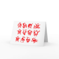 Retro Santas