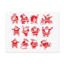 Retro Santas