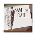 Retro Save The Date magnets